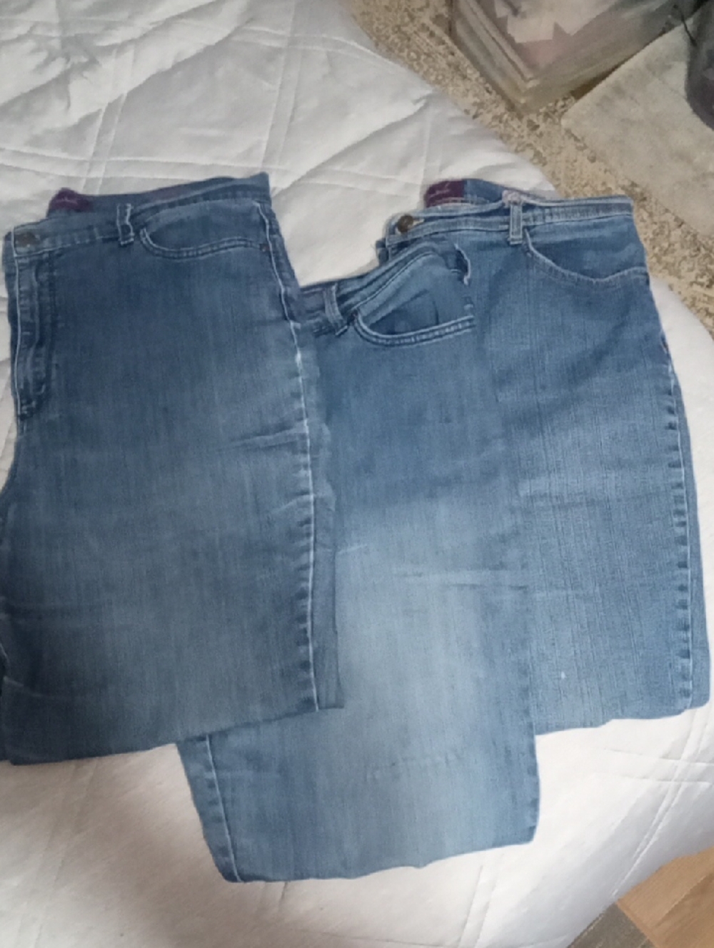 Gloria Vanderbilt Amanda 18 Average Light Wash Denim Jeans - 3 Pack
